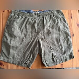 Sonoma Green Casual Shorts Relaxed Fit